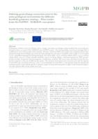 Defining geoexchange extraction rates in the same geological environment for different borehole geometry settings – pilot results from the HAPPEN - HORIZON 2020 project