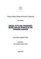 Origin, fate and transport modelling of nitrate in the Varaždin aquifer