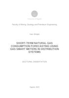 Short-term natural gas consumption forecasting using gas smart meters in distribution systems