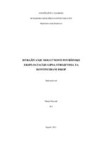 Istraživanje mogućnosti površinske eksploatacije gipsa strojevima za kontinuirani iskop