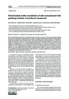 prikaz prve stranice dokumenta Metal-loaded zeolite remediation of soils contaminated with pandrug-resistant Acinetobacter baumannii