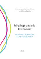 prikaz prve stranice dokumenta Prijedlog standarda kvalifikacije magistar/a inženjer/ka naftnog rudarstva