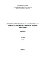 prikaz prve stranice dokumenta Litostratigrafska korelacija paleogenskih naslaga u krovini ležišta boksita u boksitnom području Posušja (BiH)