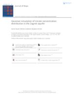 prikaz prve stranice dokumenta Gaussian simulation of nitrate concentration distribution in the Zagreb aquifer