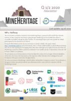 prikaz prve stranice dokumenta MineHeritage newsletter, 1/2 (2020)