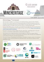 prikaz prve stranice dokumenta MineHeritage newsletter, 2/2 (2020)