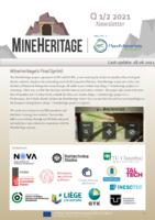 prikaz prve stranice dokumenta MineHeritage newsletter, 1/2 (2021)