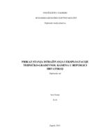 prikaz prve stranice dokumenta Prikaz stanja istraživanja i eksploatacije tehničko-građevnog kamena u Republici Hrvatskoj