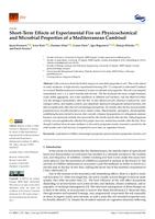 prikaz prve stranice dokumenta Short-term effects of experimental fire on physicochemical and microbial properties of a Mediterranean cambisol