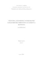prikaz prve stranice dokumenta Teksturna anizotropija i petrografske karakteristike serpentinita iz Ljeskovca (Banovina)