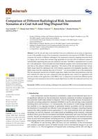 prikaz prve stranice dokumenta Comparison of different radiological risk assessment scenarios at a coal ash and slag disposal site