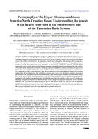 prikaz prve stranice dokumenta Petrography of the Upper Miocene sandstones from the North Croatian Basin : understanding the genesis of the largest reservoirs in the southwestern part of the Pannonian Basin System