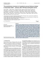 prikaz prve stranice dokumenta The preliminary inventory of coseismic ground failures related to December 2020 – January 2021 Petrinja earthquake series