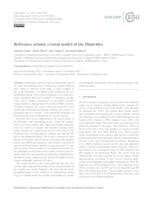 prikaz prve stranice dokumenta Reference seismic crustal model of the Dinarides